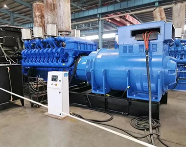 德科1800KW/10.5Kv高壓發(fā)電機(jī)應(yīng)用于某工廠項目