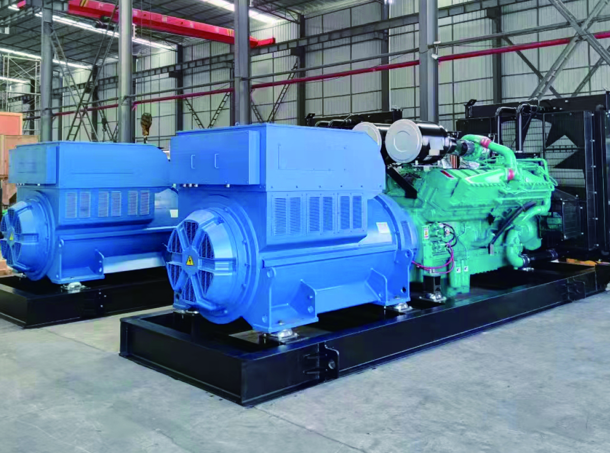 貴州某煤礦項目（2臺1500KW10.5KV高壓發(fā)電機(jī)）